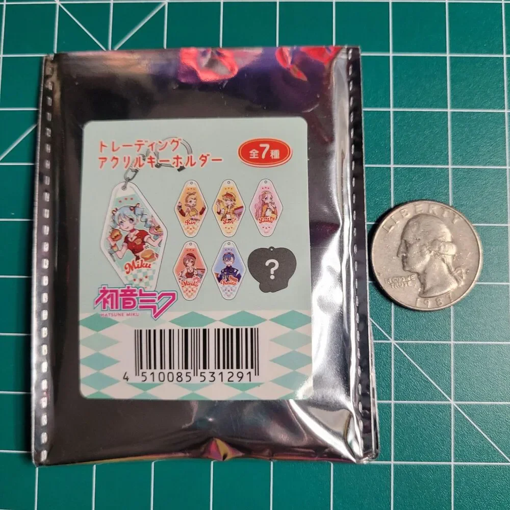 Megurine Luka Vocaloid Diner Series Trading Acrylic Keychain